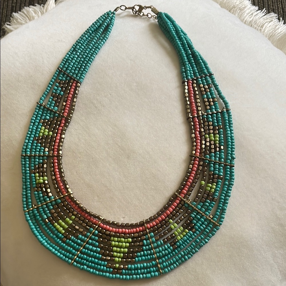 Multicolor Beaded Necklace
